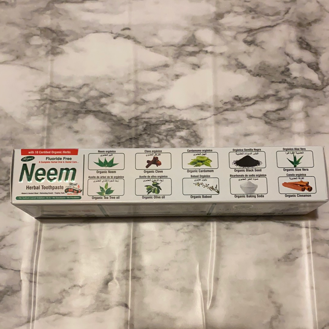 Neem Fluoride Free Herbal Toothpaste