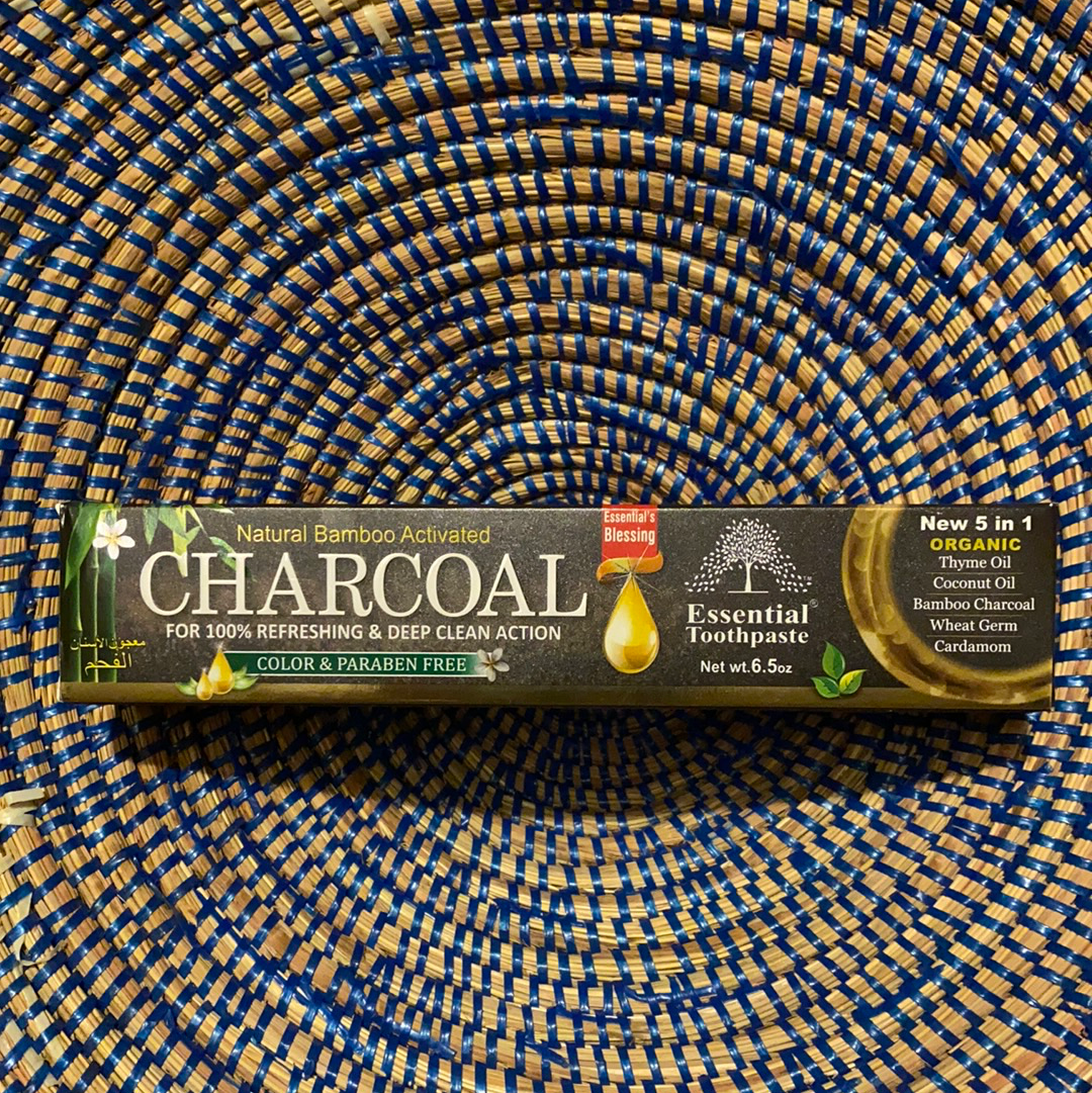 Natural Bamboo Activated Charcoal Toothpaste