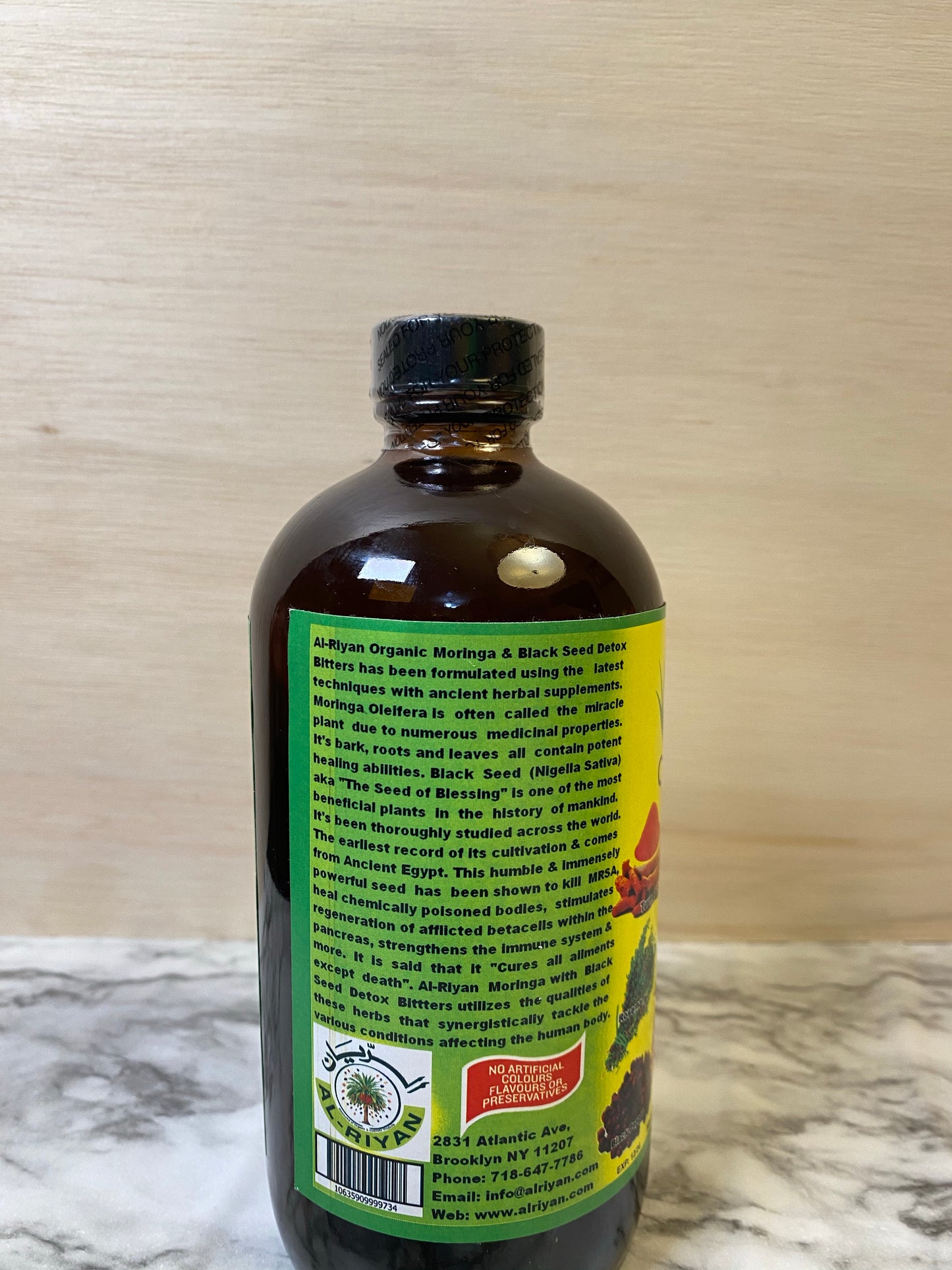 Organic Moringa & Black Seed Detox Bitters