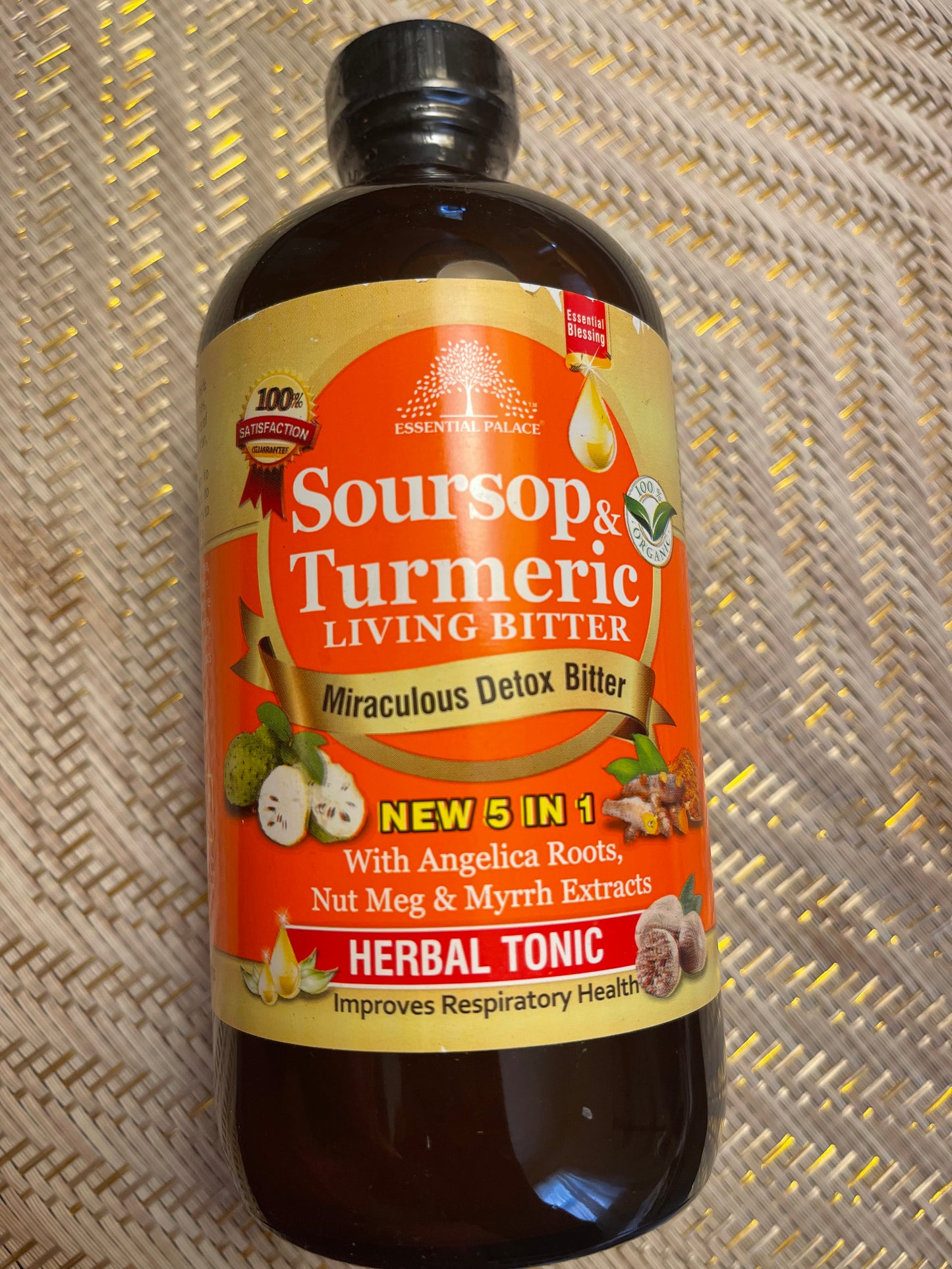 Organic Soursop Turmeric Living Bitter