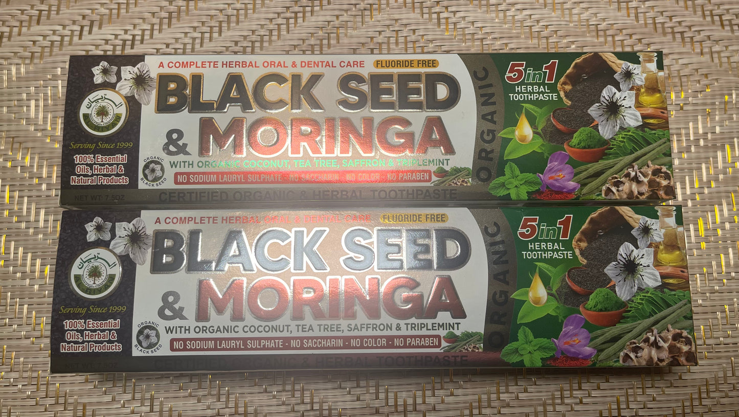 Black Seed & Moringa Toothpaste