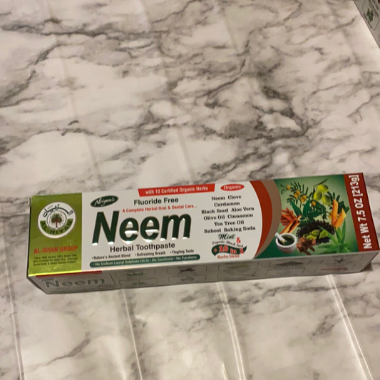 Neem Fluoride Free Herbal Toothpaste